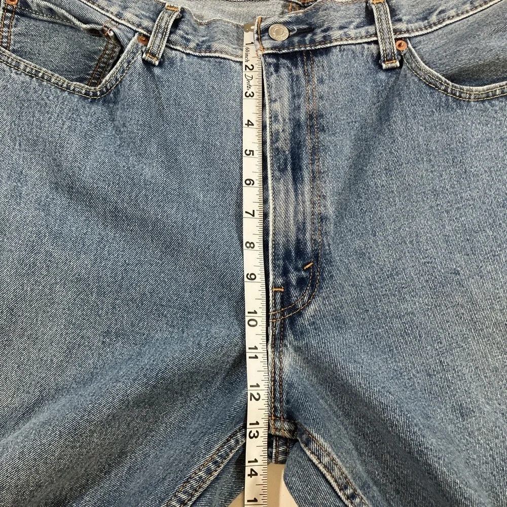 Levi's 550 Relaxed‎ Fit Jeans Mens 40x30 Medium Wash Tapered Blue Denim Pants